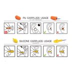 Ear Plugs Manufacturer - Comfortable 15-45 DB Polyurethane Foam Colorful Anti-noise Protector