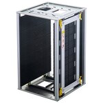 ESD PCB Magazine Rack Manufacturer - 355*320*563mm Handle Type Metal for SMT & PCB Assembly