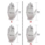 ESD Gloves Manufacturer - Free Sample 100% Cotton Microfiber White for Jewelry Silver