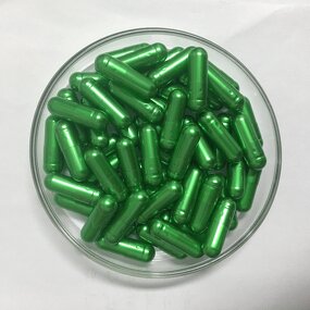 Gelatin Capsules Manufacturer - Colorful Metallic Pearl Halal Certified Customizable Empty Capsule