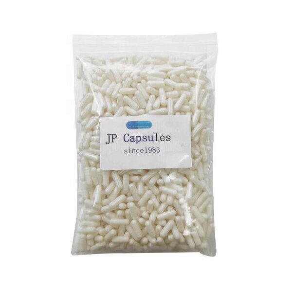 Gelatin Capsules Manufacturer - Size 0 White Plant 1000Pcs 10000Pcs Vegan Veggie Capsule