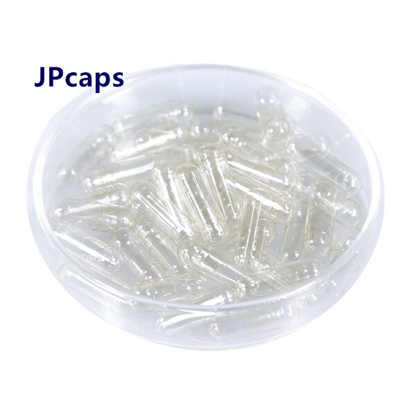 HPMC Capsules Manufacturer - Size 0 00 Transparent White Veggie Vegetarian Empty Capsule