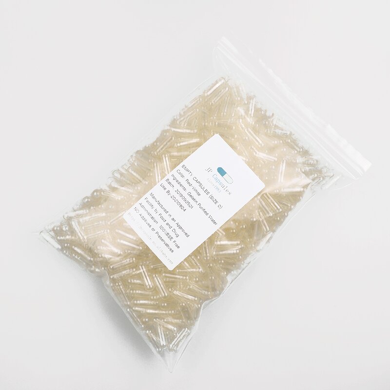 Enteric Coated Capsules - HPMC Plant Based Hard Empty Gelatin Capsule Shells