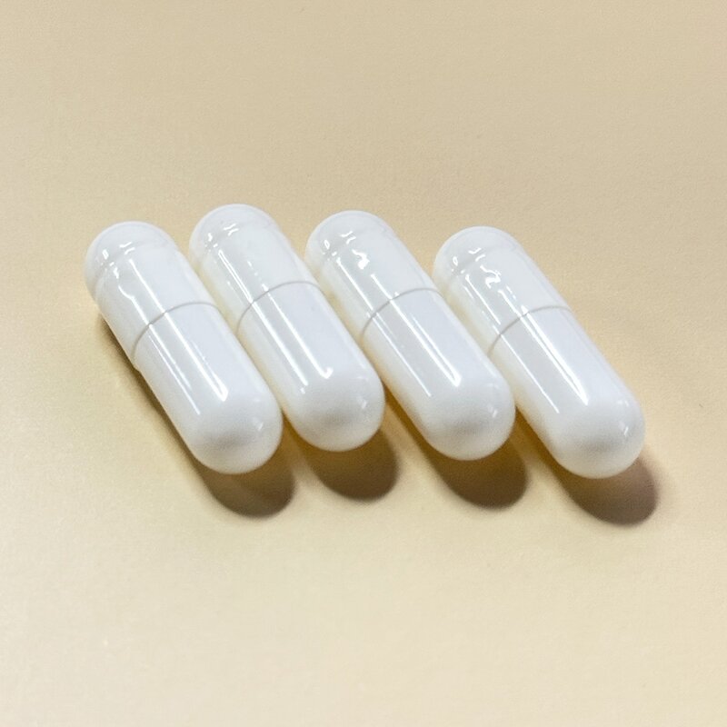 Enteric Coated Capsules - Size 00 0 1 Natural White Clear Hard Empty Gelatin Capsule