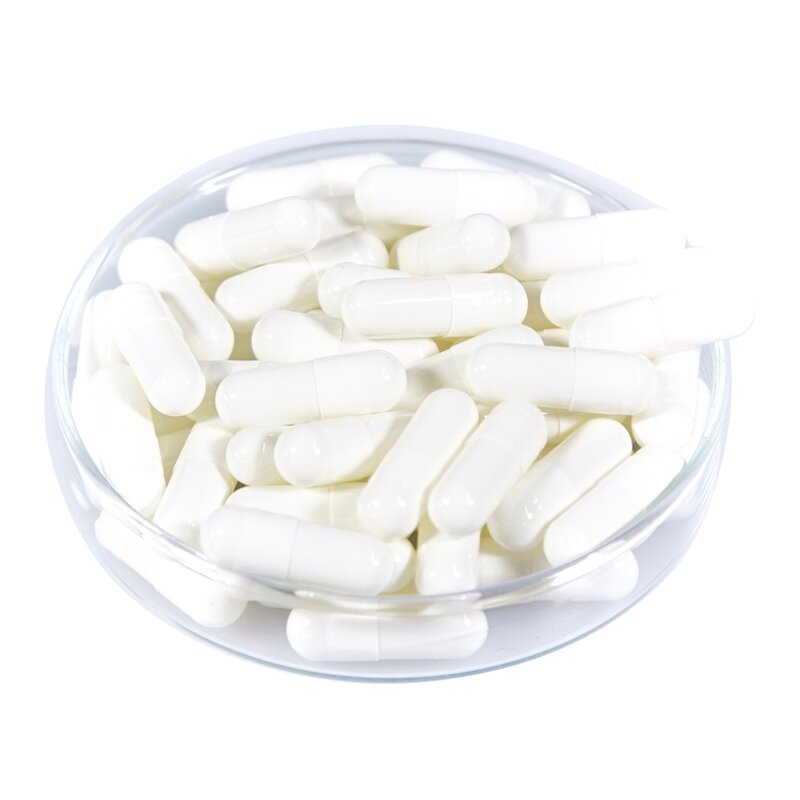 Enteric Coated Capsules - 10000 Pcs Size 0 HPMC White Herbal Filling Veggie Capsule