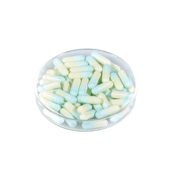 Enteric Coated Capsules - Size 00 & 0 Custom Organic Clear Color Customizable Coating