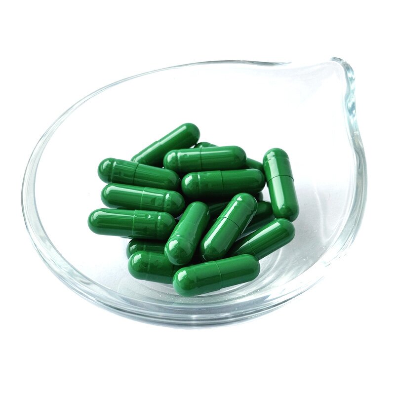 HPMC Capsules Manufacturer - Size 00 0 Green Vegan Vegetable Empty Veggie Capsule
