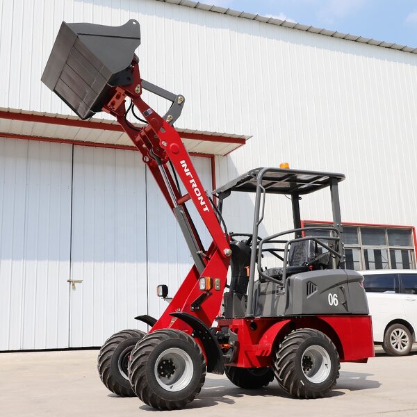 Loader Manufacturer - 4 Wheel Front End Small Mini Backhoe Loader Factory Direct