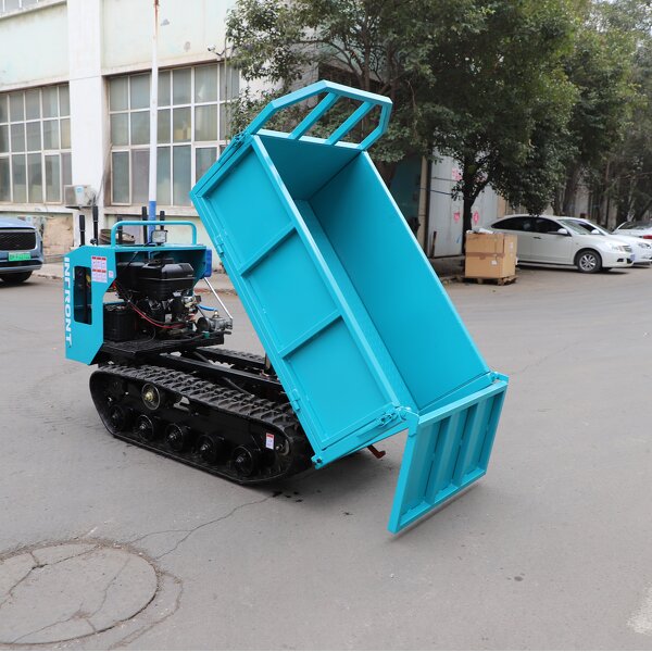 Dumper Manufacturer - 300-1000kg Self Loading diesel Gasoline Crawler Tipper Dumper