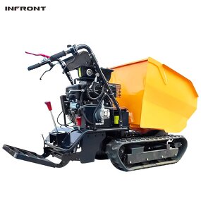Dumper Manufacturer - Self Loading Tracked Mini Skid Steer Crawler Dump