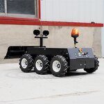 Lawn Mower - Robot Remote Hydraulic Mini Snow Blower Tractor Attachment
