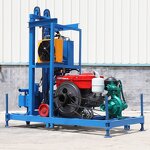 Drilling Rig - 50-150m Farm Diesel Electric Water Well Drilling Rig Machine