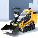 Loader Manufacturer - INFRONT YF380 Mini Skid Steer Track Loader Skidsteer