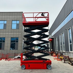 Scissor Lift Manufacturer - 4-16m Portable Electric Hydraulic Self Propelled Aerial Man Lift