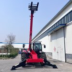 Loader Manufacturer - 3-4ton 4WD Telehandler Telescopic Forklift Joystick Operation