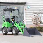 Loader Manufacturer - Smallest Electric Diesel Mini Articulated Front End Wheel Loader