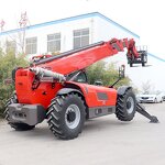 Forklift Manufacturer - 3.5t Truck Cranes Rotating Boom Telescopic Telehandler Forklift