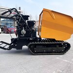 Dumper Manufacturer - 300-1000kg Mini Tractor Crawler Walk Behind Track Dumper