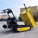 Dumper Manufacturer - 300-1000kg Self Loading diesel Gasoline Crawler Tipper Dumper