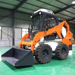 Loader Manufacturer - 1.5-3ton Skid Steer Wheel Mini Front Loader Factory Direct