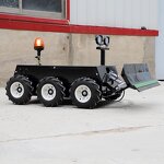 Snow Blower - Mini Automatic Robot Skid Steer Tracked Small Snow Plow