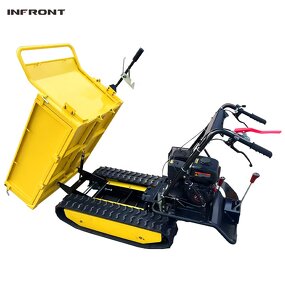 Dumper Manufacturer - 300Kg Gasoline Engine Rubber Track Agriculture Mini Dumper