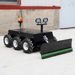 Snow Plow - Mini Tractor Blade Remote Control Mower Electric Snow Shovel