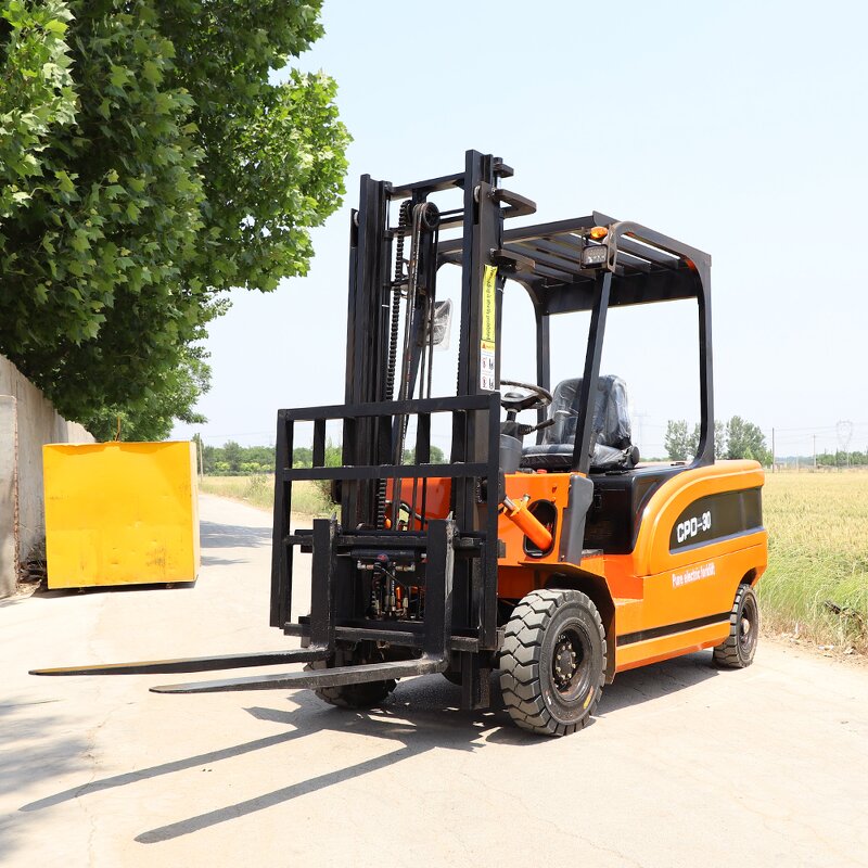 Forklift Manufacturer - 3-3.5ton Warehouse Battery Electric Farm Fork Lift for sale