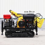 Drilling Rig - 200-500m Portable Tractor Mounted Trailer Water Well Drilling