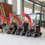 Excavator Manufacturer - 1.8ton 1800kg EPA CE Mini Excavator Digger Farm Garden