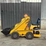 Loader Manufacturer - 50HP Asphalt Trencher WS50 Skid Steer Shovel Loader