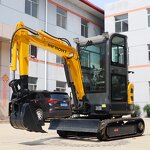Excavator Manufacturer - 1-2.5ton EPA Hydraulic Small Mini Digger Home Use Cheap