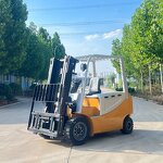 Forklift Manufacturer - 3-3.5ton Warehouse Battery Electric Farm Fork Lift for sale