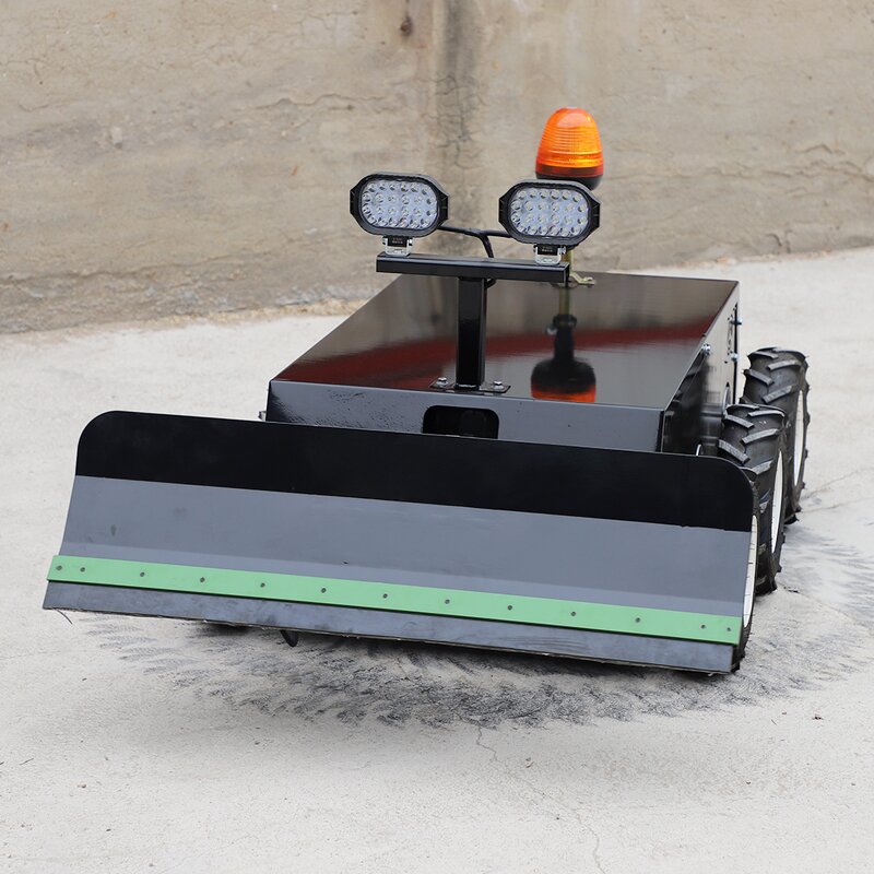Snow Blower - Mini Automatic Robot Skid Steer Tracked Small Snow Plow