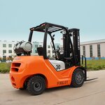 Forklift Manufacturer - 2-4ton Electric Portable Wheel Small All Terrain Forklift