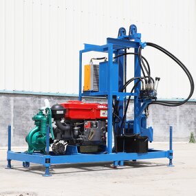 Drilling Rig - 100-200m Hydraulic Crawler Mounted Borehole Water Well Drilling