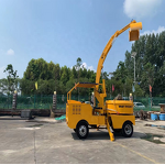 Concrete Mixer - 1.5CBM Mobile Pump Self Loading Mini Concrete Mixer Truck