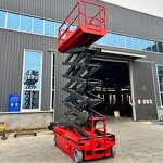Scissor Lift Manufacturer - 450kg 6-14m Mobile Electric CE ISO Aerial Work Platform