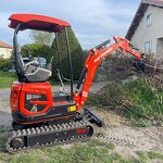 Excavator Manufacturer - 1.8ton 1800kg EPA CE Mini Excavator Digger Farm Garden