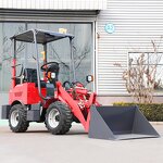 Loader Manufacturer - Smallest Electric Diesel Mini Articulated Front End Wheel Loader