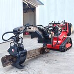 Loader Manufacturer - EURO5 EPA YF380 23HP Small Skid Steer Front Crawler Loader