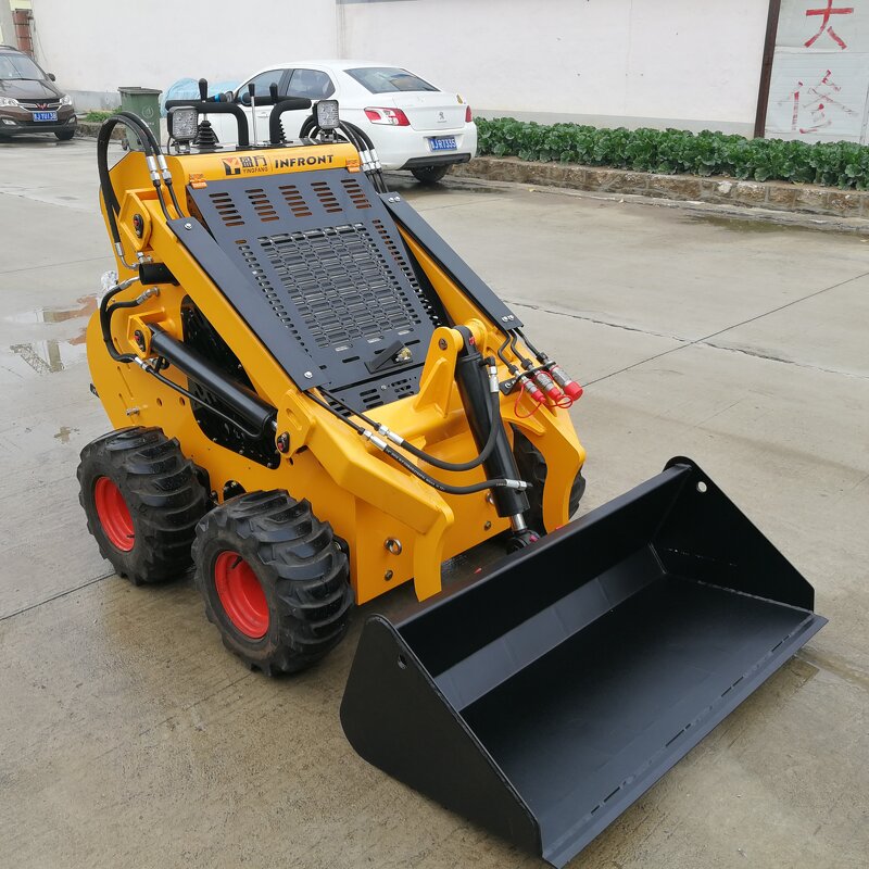 Loader Manufacturer - Small Skid Steer Front End Loader Bucket Attachment Skidsteer