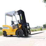 Forklift Attachment - Heavy Duty Yard Sweeper Cleaning Brush Warehouse Sweeping PP