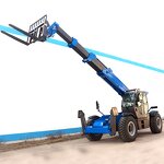 Forklift Manufacturer - 2 Tons 3M Telescopic Mini Electric Warehouse Forklift