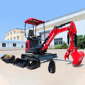 Excavator Manufacturer - 1-3ton Hydraulic Mini Crawler Excavators Digging Resistance