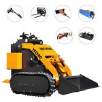 Loader Manufacturer - 800 KG Crawler Skid Steer Loader CE EPA Engine