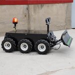 Snow Plow - Electric Rc Tractor With Snow Plow Attachment