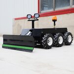 Snow Plow - Mini Tractor Blade Remote Control Mower Electric Snow Shovel