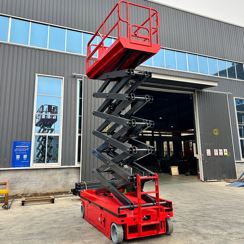 Scissor Lift Manufacturer - 6-14m All Rough Terrain Electric Self Propelled Aerial Man Lift