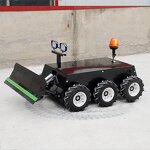 Snow Blower - Mini Automatic Robot Skid Steer Tracked Small Snow Plow